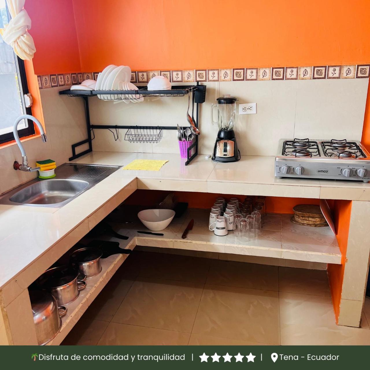 Rinakawsay - Viveviajando Apartamento Amoblado En Tena Eksteriør billede