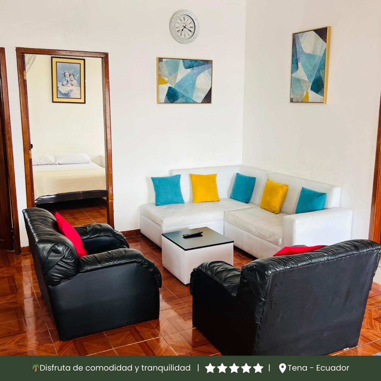 Rinakawsay - Viveviajando Apartamento Amoblado En Tena Eksteriør billede